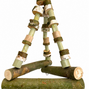 Jungle swing papegaaienspeelgoed voor grote papegaaien